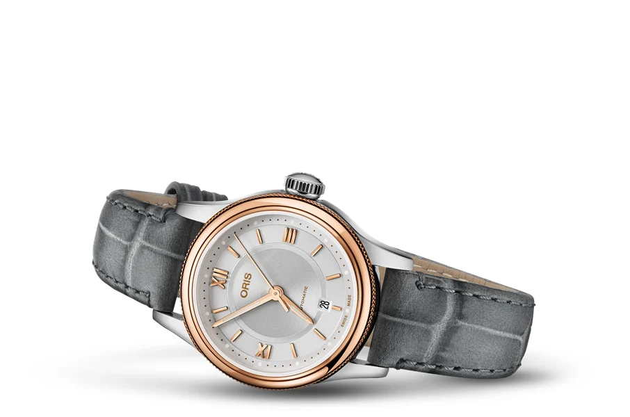 Oris Classic Date 01 561 7718 4371-07 5 14 33 28.5 mm kol saati