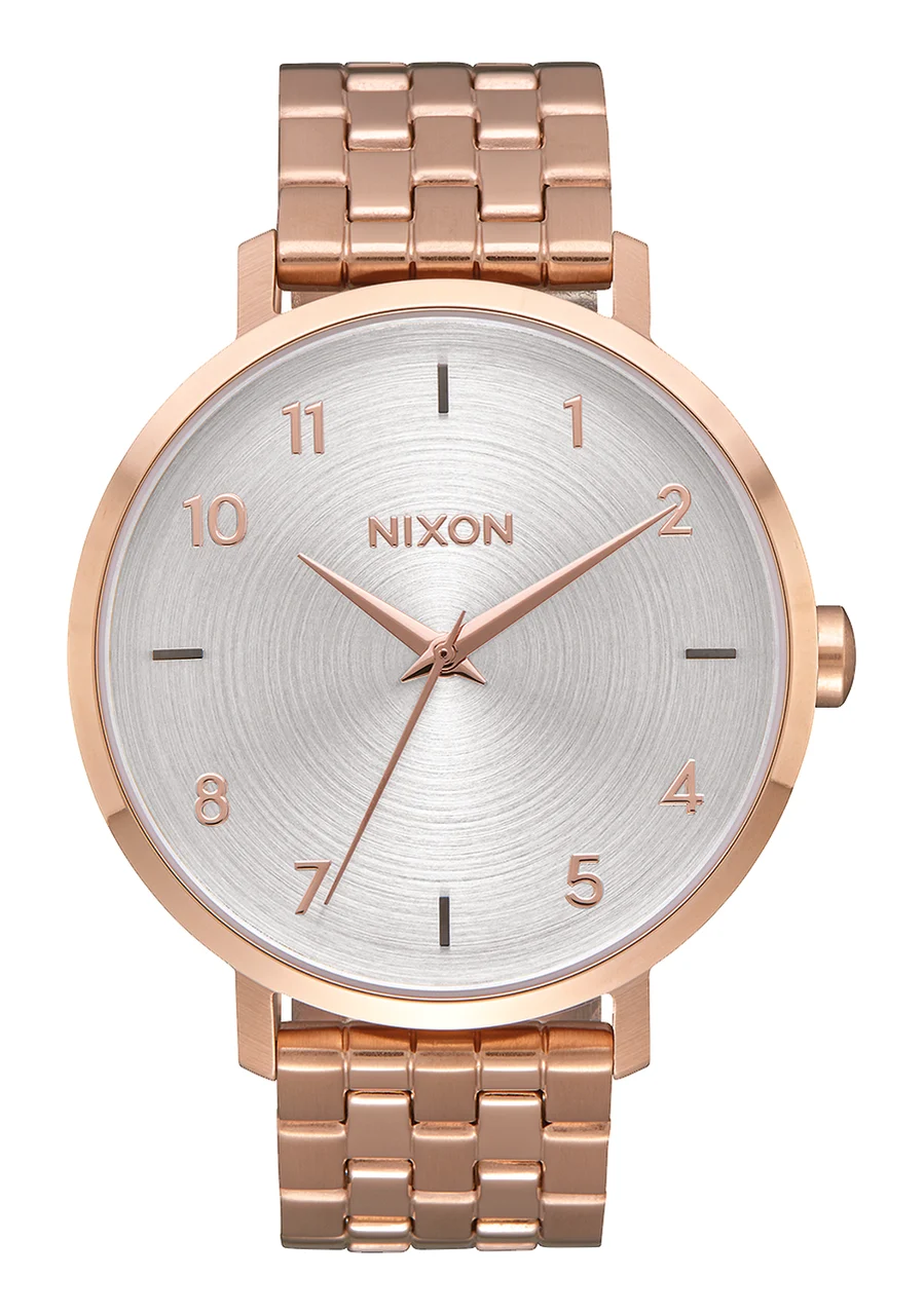 Nixon US Arrow - All Rose Gold / White A1090-2640-00 kol saati