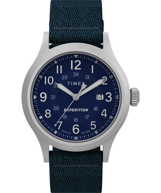 Timex Expedition Sierra 40mm Recycled Materials Fabric Strap Watch TW2V65600JR kol saati