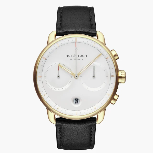 Nordgreen Pioneer 42mm PI42GOLEBLXX kol saati