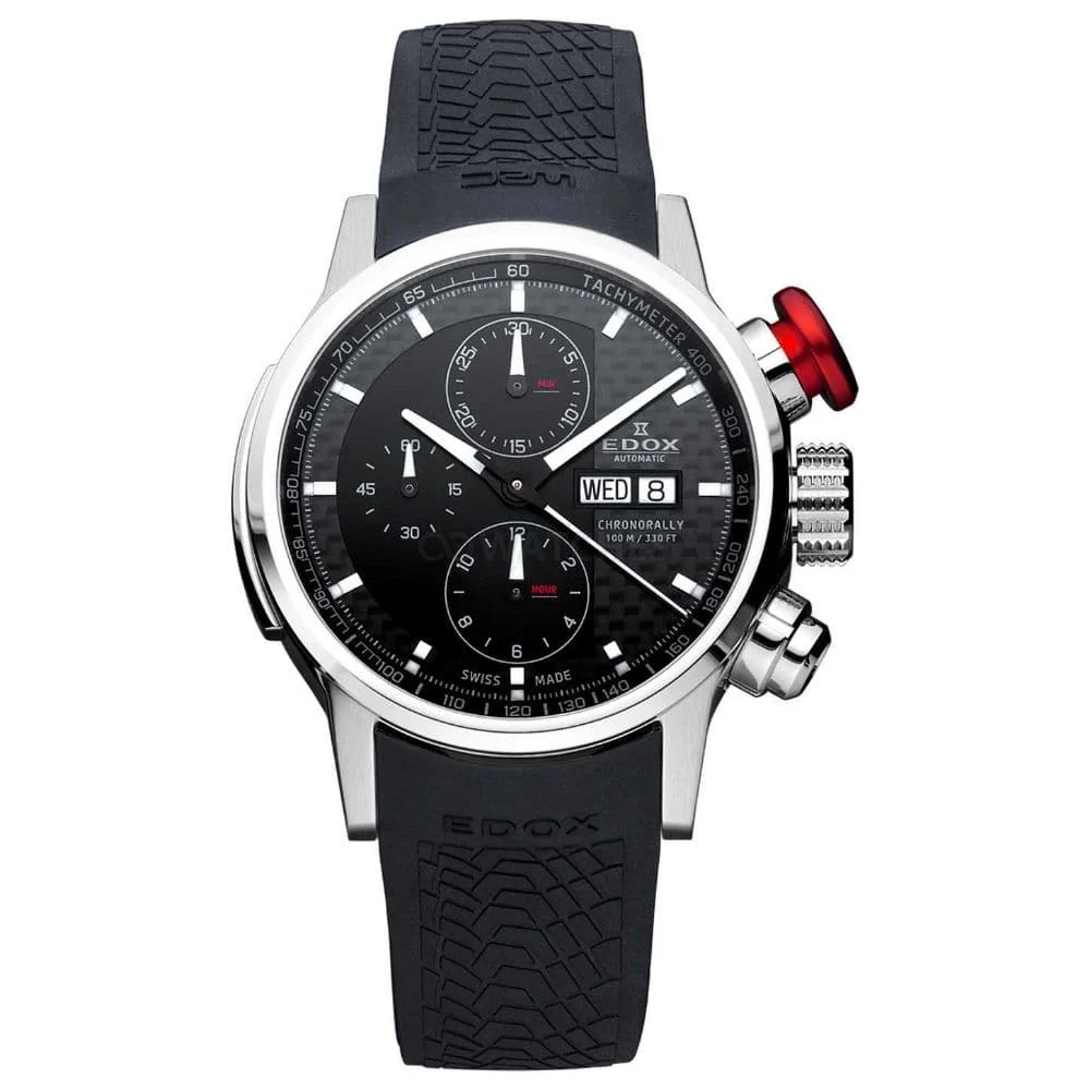 EDOX Chronorally ED01116-3PR-NIN 45 mm kol saati