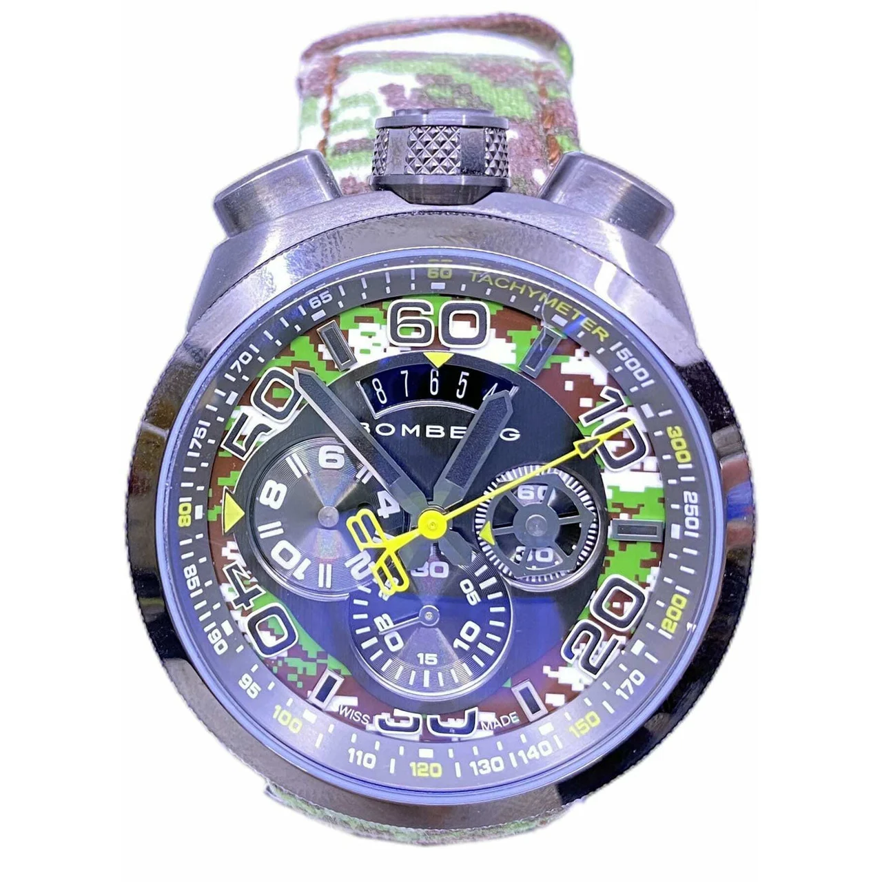 Bomberg CAMO Kaki BS45CHPGM.038.3 210000008958 45 mm kol saati