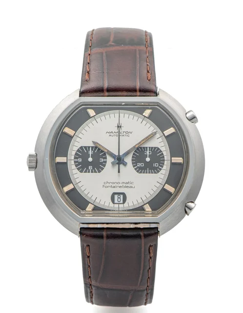 Hamilton Watch Ref. 11001-3, self-winding, chronograph, minute and hour counters, date; “C