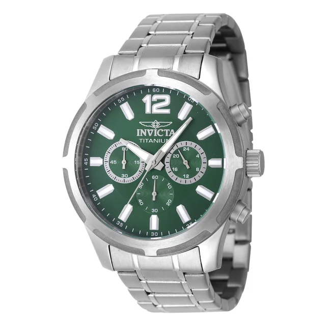 Invicta Solid Titanium Watch - 44.5mm (47512) kol saati