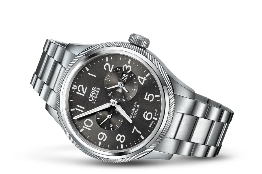 Oris Big Crown ProPilot Worldtimer 01 690 7735 4063-07 8 22 19-1 44.7 mm kol saati