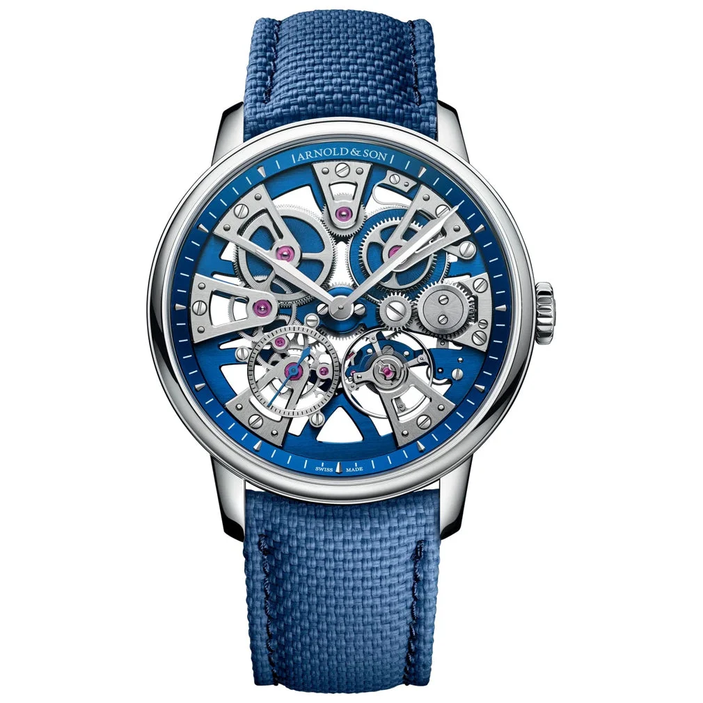 Arnold & Son Nebula 40 Steel 1NEGS.U01A.K0243S 40 mm kol saati