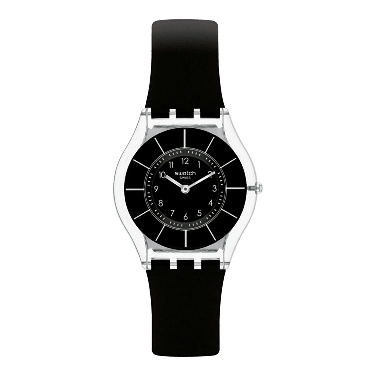 Swatch Black Classiness SS08K103 34 mm kol saati