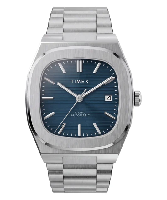 Timex Automatic E Line 38mm Stainless Steel Bracelet Watch TW6A00700 kol saati