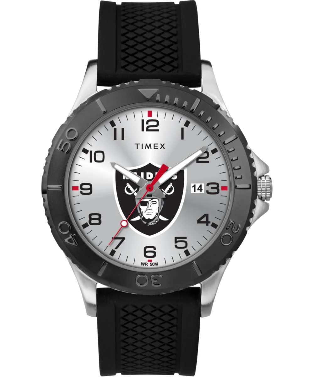 Timex Gamer Black Las Vegas Raiders TWZFRAIMD 42 mm kol saati