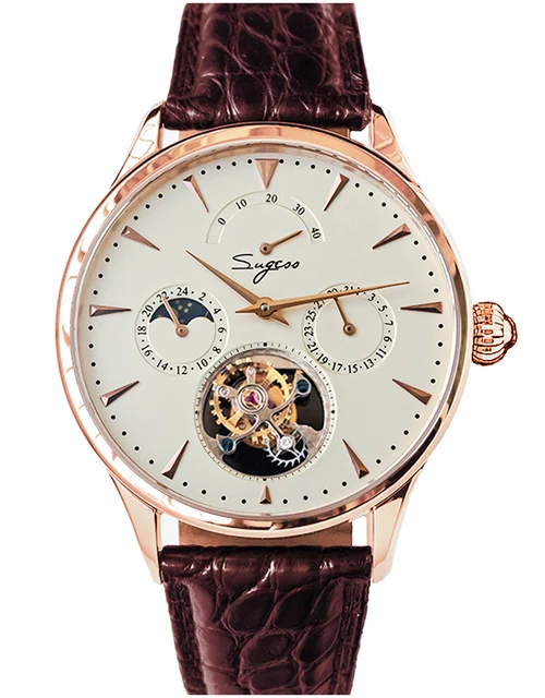Sugess Tourbillon Master SU8007GC-B kol saati