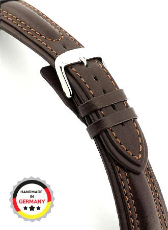 RIOS Sports Strap Apulia - Mocha - Calf Leather 13807/RI kol saati