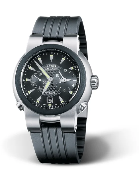 Oris Worldtimer 01 690 7527 4464-07 4 24 14 kol saati