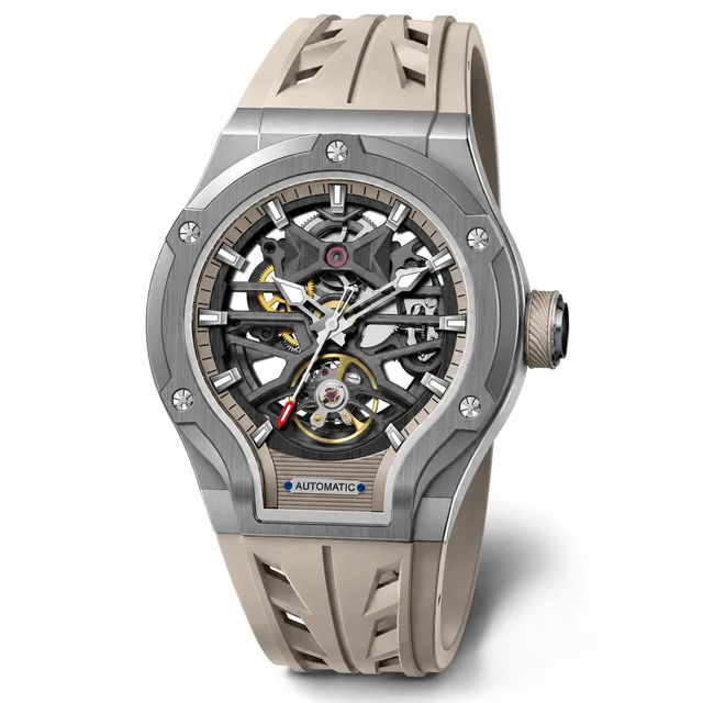 Invicta Rally Kinematics Automatic Watch - 45mm, Khaki (70486) kol saati