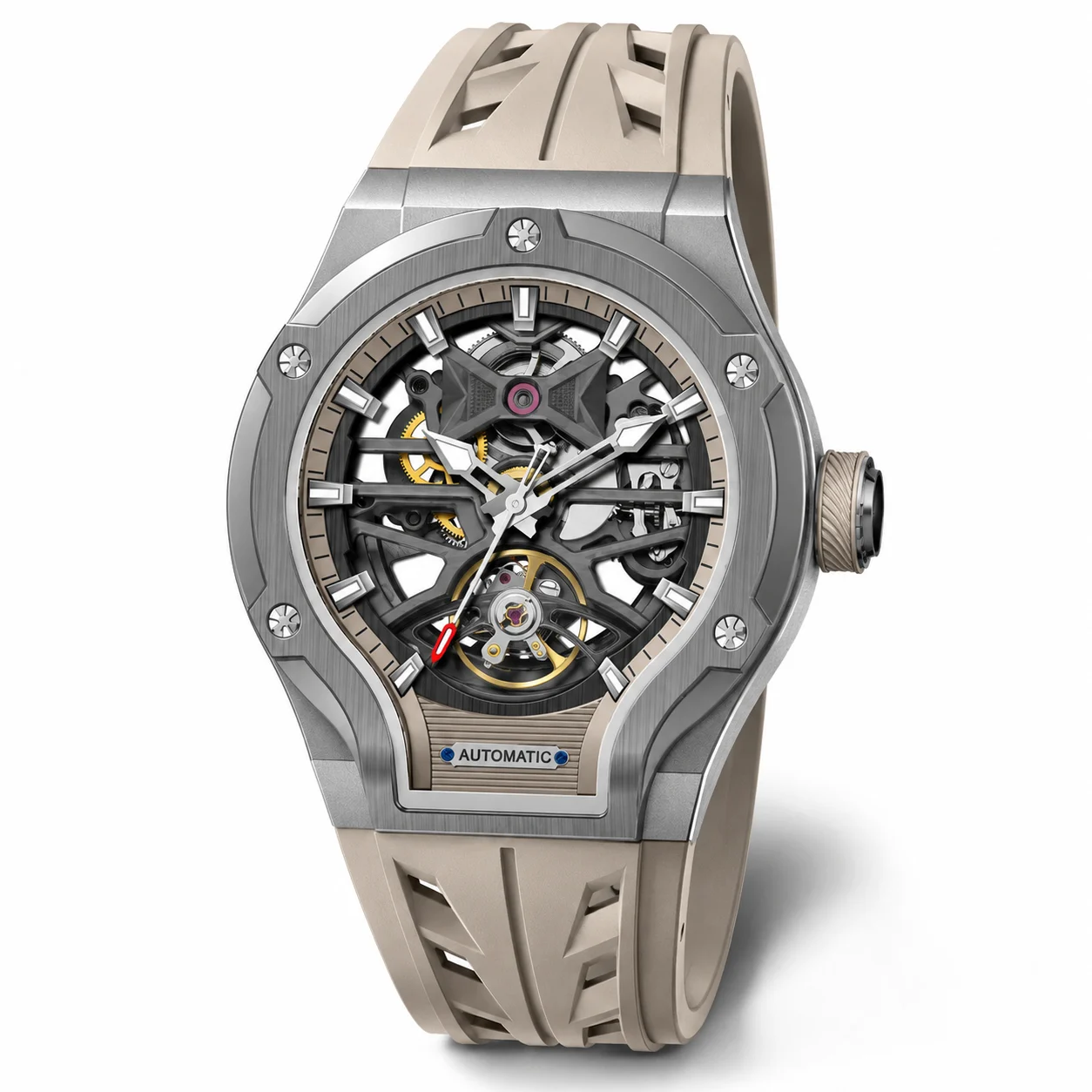 Invicta Rally Kinematics Automatic Watch - 45mm, Khaki (70486) 45 mm kol saati