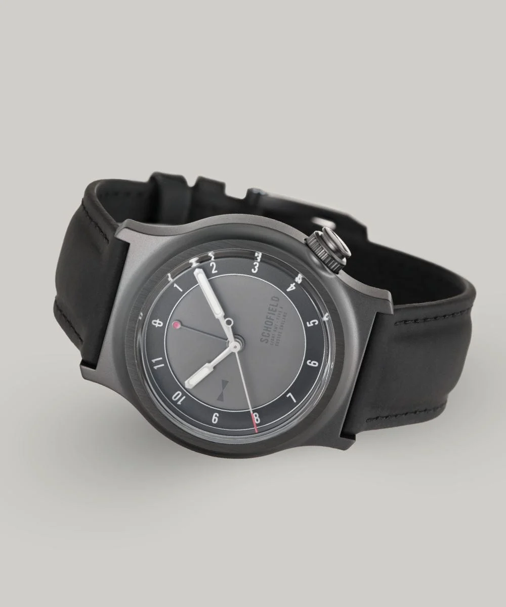 Schofieldwatchcompany light-the-dark-one 27 mm kol saati