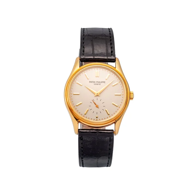 Patek Philippe PATEK PHILIPPE REF. 5023; "CALATRAVA"; 18K YELLOW GOLD kol saati