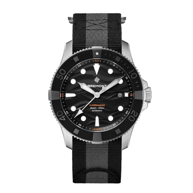 Bremont Supermarine SM43-DT-SS-BK-N-S kol saati