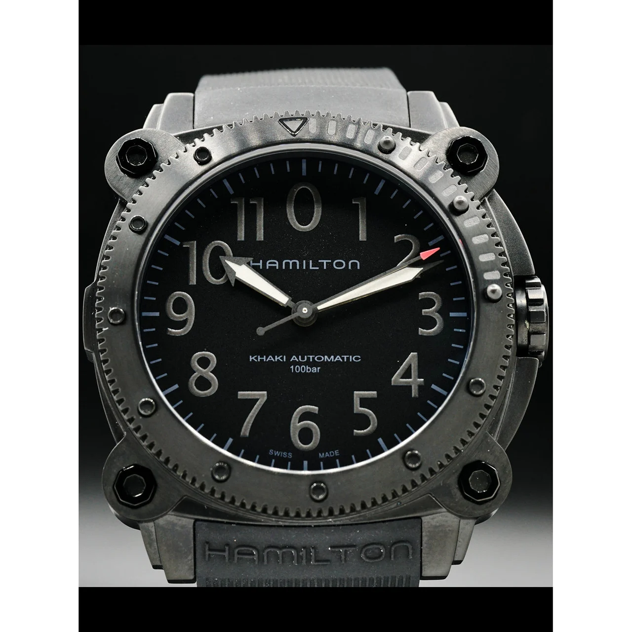 Hamilton Khaki Navy beLOWZERO Auto Limited Edition H78505332 210000033917 46 mm kol saati