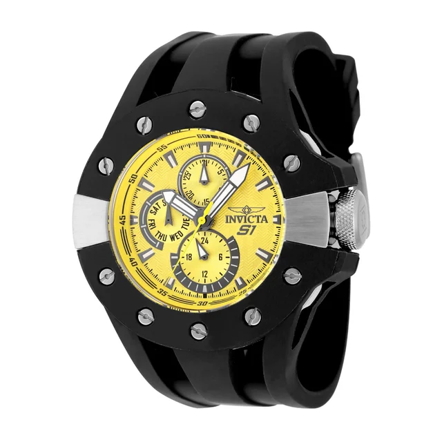 Invicta Rally Splitter Watch - 49mm. Black (48120) kol saati