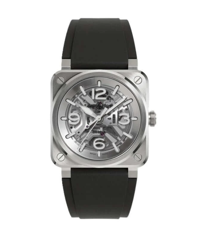 Bell & Ross Bell & Ross Br 03 BR03A-BL-SKST/SRB 41 mm kol saati