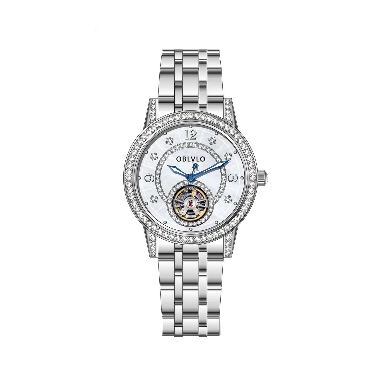 OBLVLO OBLVLO WF22B0420-02 33 mm kol saati