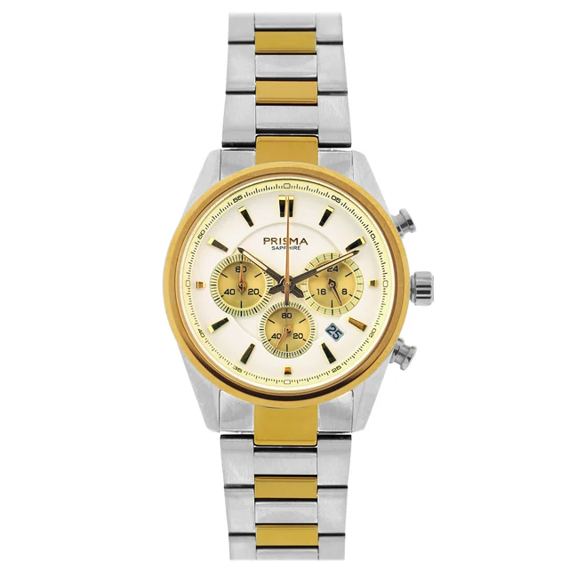 Prisma Decade Bicolor Chronograph Women Prisma P.2066 Decade Bicolor Chronograph Women kol