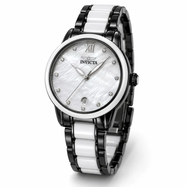 Invicta Celestial Watch - 34.7mm, Black (70342) kol saati