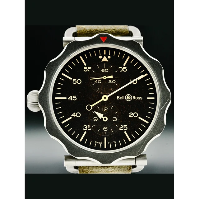 Bell & Ross Vintage Regulator WW2 Bomber BR WW2-71-SP 210000036743 kol saati