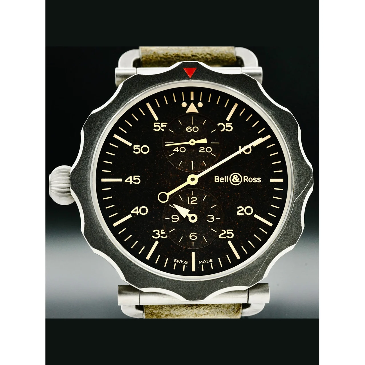 Bell & Ross Vintage Regulator WW2 Bomber BR WW2-71-SP 210000036743 49 mm kol saati