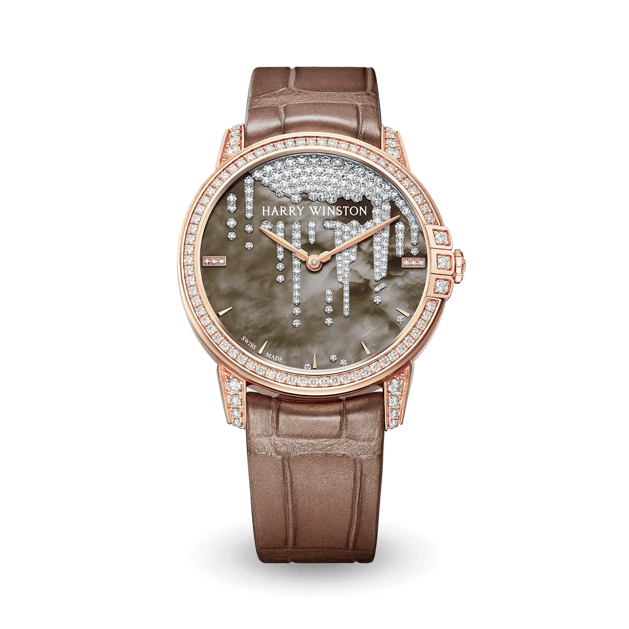 Harry Winston Midnight MIDAHM36RR001 36 mm kol saati