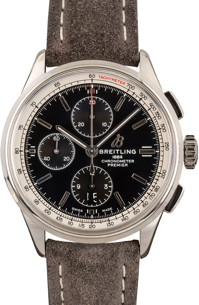 Breitling Premier Stainless Steel A13315351B1X1 42 mm kol saati