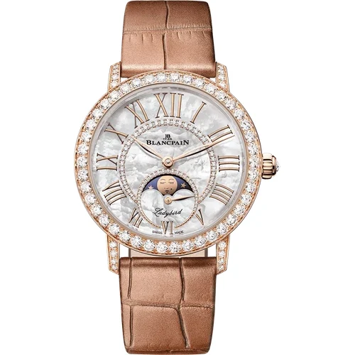 Blancpain Ladybird Colors Phases de Lune 3662F 2954 55A kol saati