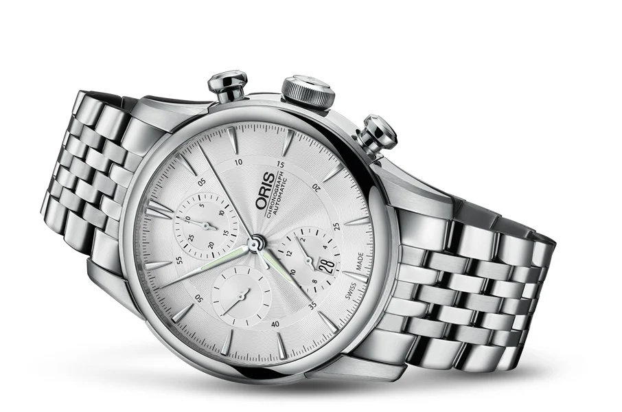 Oris Artelier Chronograph 01 774 7686 4051-07 8 23 77 44 mm kol saati