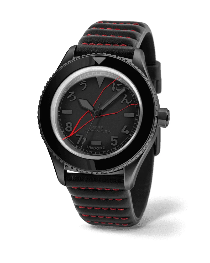 UNDONE Watches Ronin Automatic COL-RON-BRB kol saati