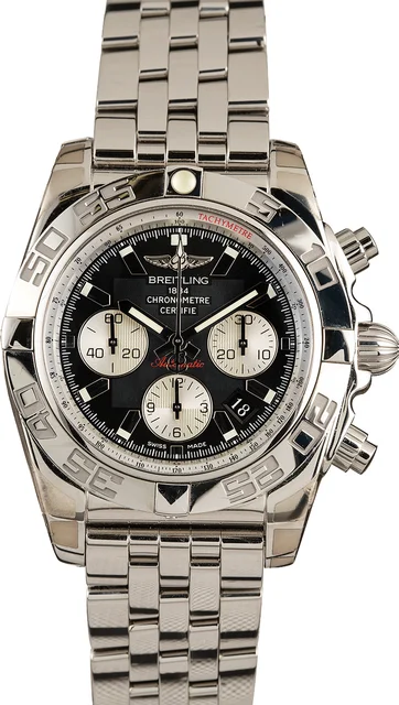Breitling Chronomat 44 Onyx Black AB011012 kol saati