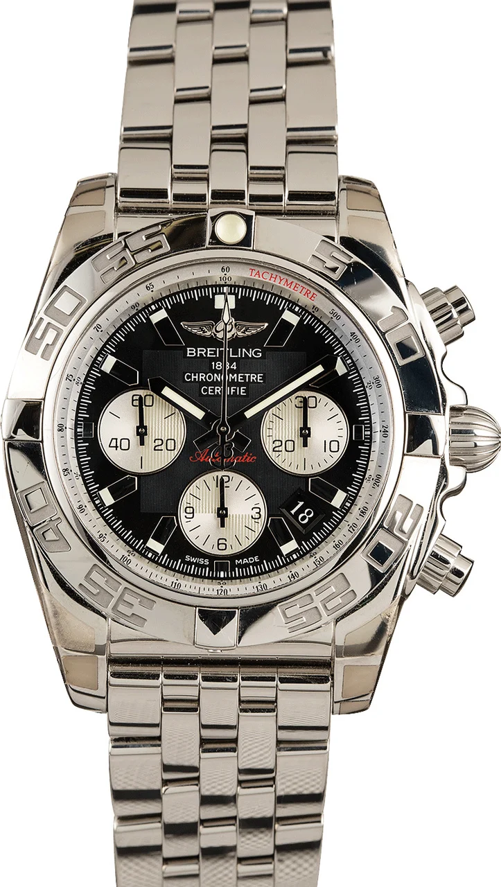 Breitling Chronomat 44 Onyx Black AB011012 44 mm kol saati