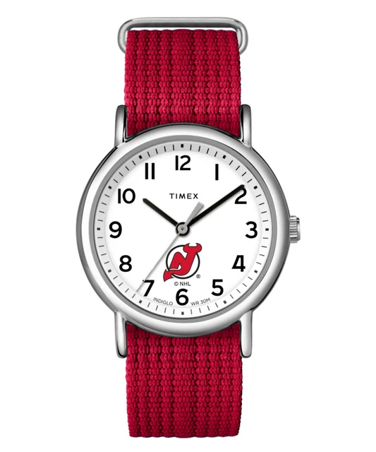 Timex Weekender Red NJ Devils TWZHDEVM3 kol saati