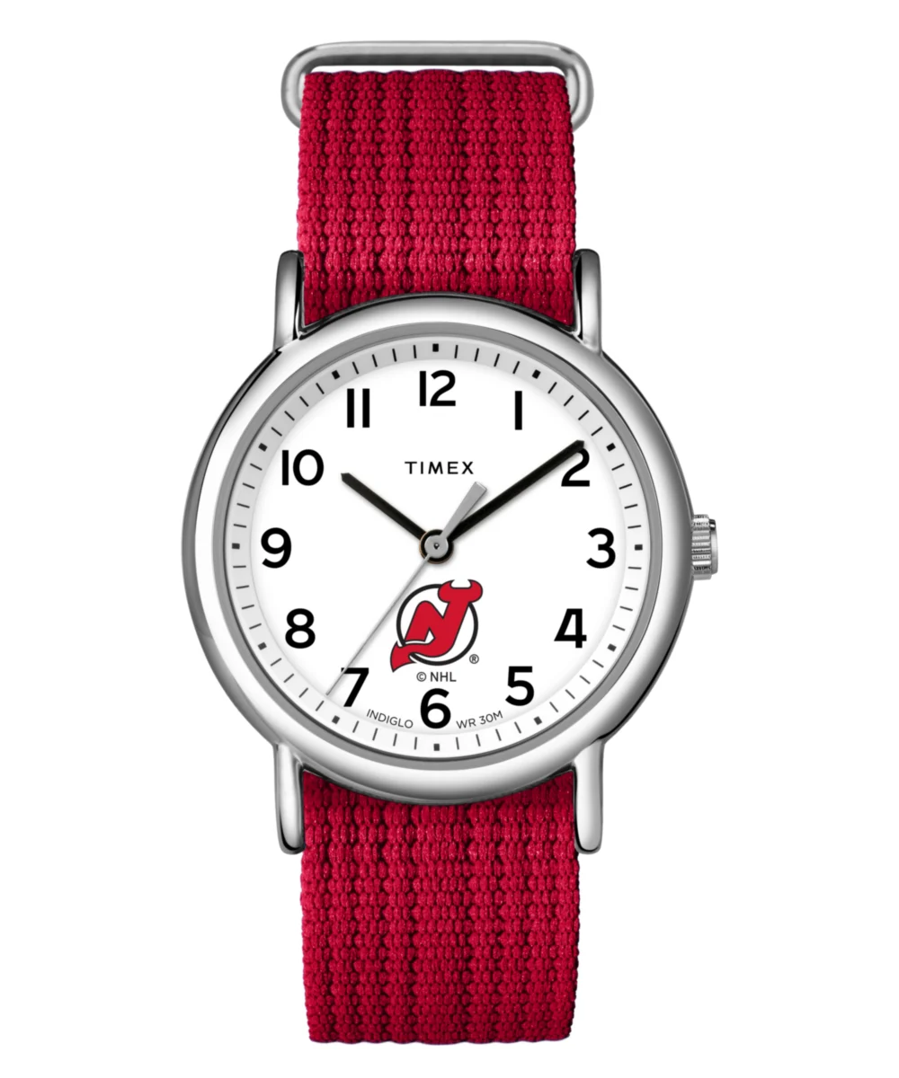 Timex Weekender Red NJ Devils TWZHDEVM3 38 mm kol saati