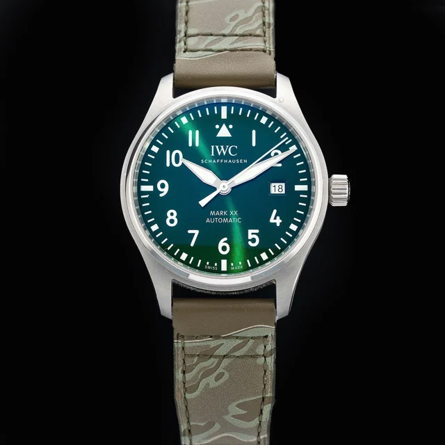 IWC Mark XX Green 210009N32916 kol saati