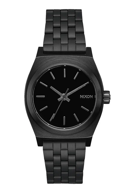 Nixon US Medium Time Teller - All Black A1130-001-00 kol saati