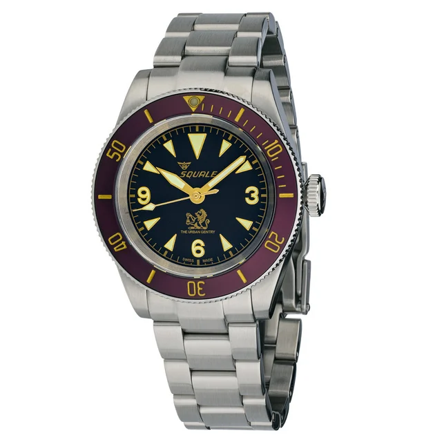 Squale Limited Edition TGV Dive Watch #1545TGV.AC kol saati