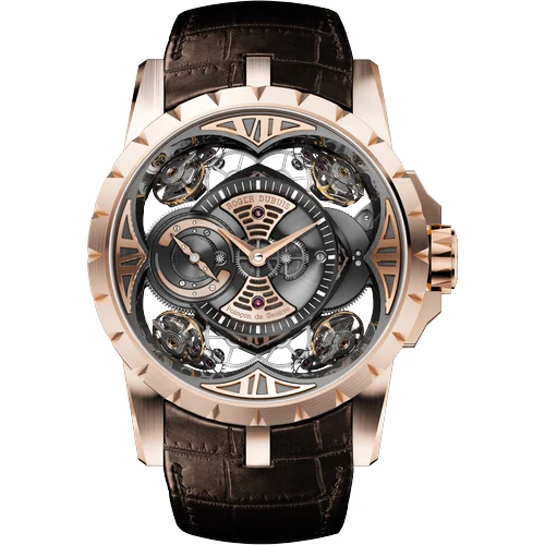 Roger Dubuis Quatuor Pink Gold 48mm RDDBEX0367 48 mm kol saati