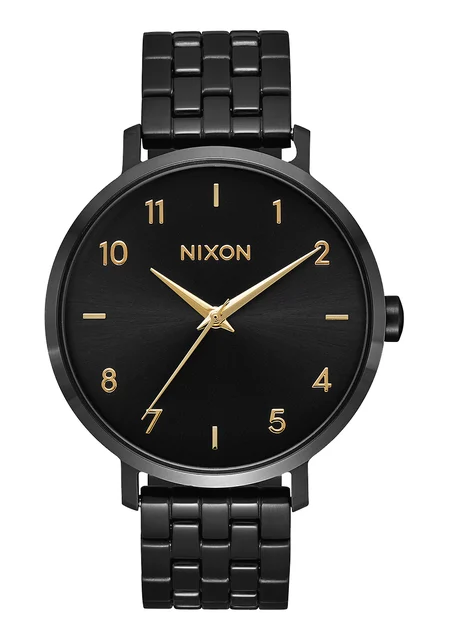 Nixon US Arrow - Black / Gold A1090-010-00 kol saati
