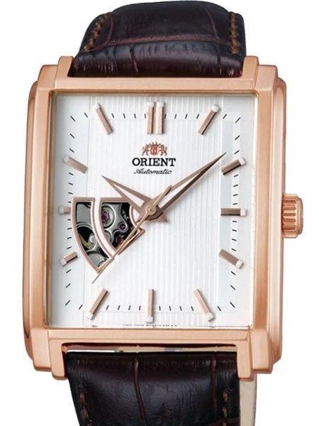 Orient Producer Automatic Dress Watch with Open-Heart, Pinstriped Dial #DBAD002W kol saati