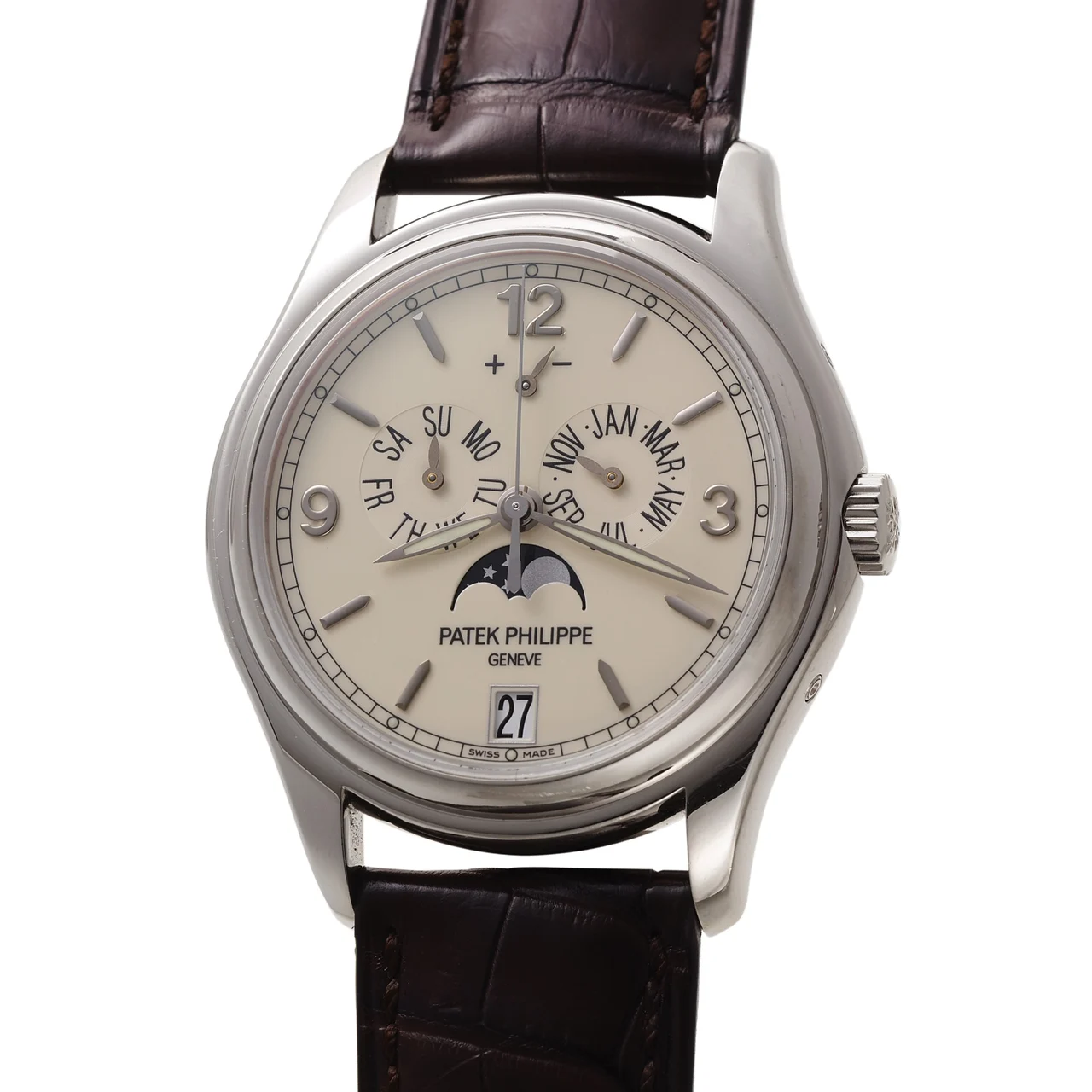 Patek Philippe PATEK PHILIPPE REF. 5146 ANNUAL CALENDAR PLATINUM kol saati