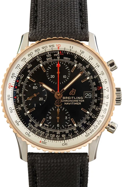 Breitling Navitimer Chronograph Black Dial U13324211B1X1 kol saati