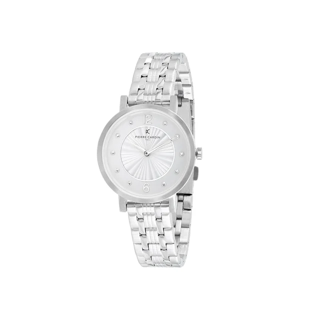Canal St. Martin Canal St Martin Silver Watch with White Dial and Metal Link Strap CCM.054