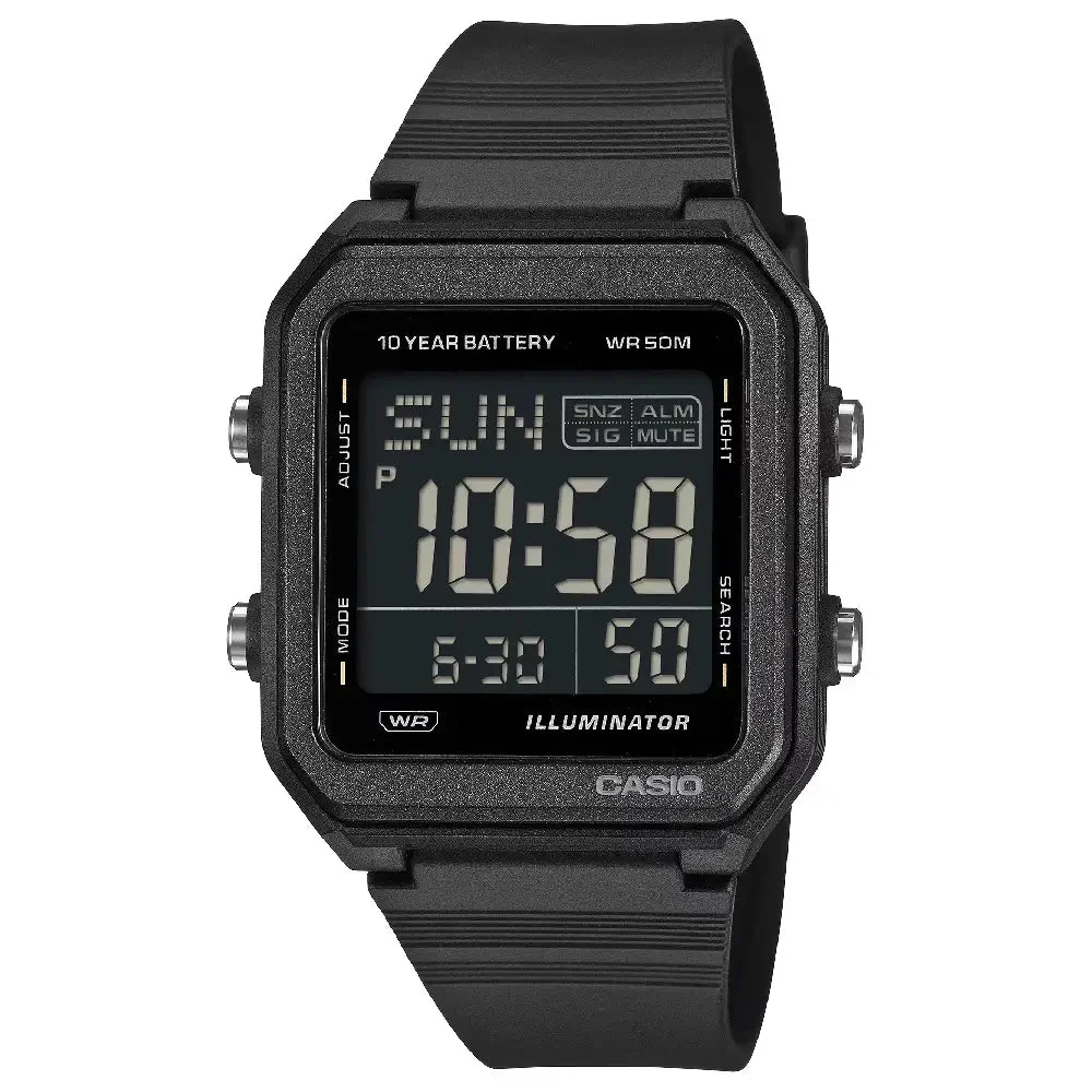 Casio Casio W-221H-1B 44 mm kol saati