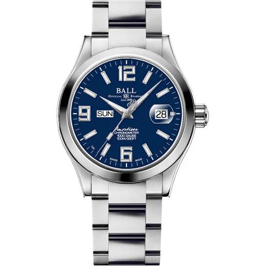 Ball Engineer III Pioneer II Blue Dial 40mm NM9036C-S2CJ-BE kol saati