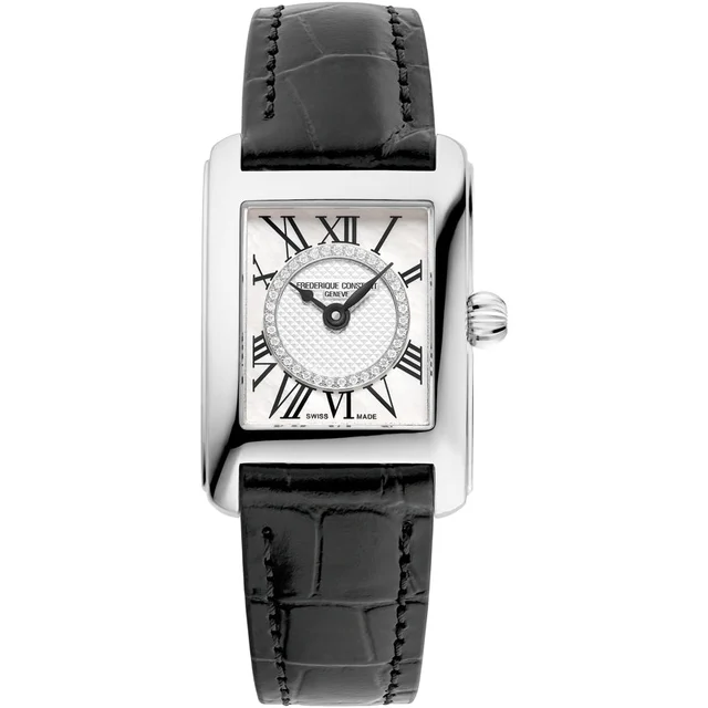 Frederique Constant Classics Carrée White Dial FC-200MPDC16-BL kol saati